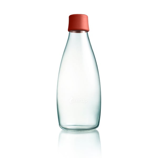 Тъмнооранжева стъклена бутилка , 800 ml - ReTap