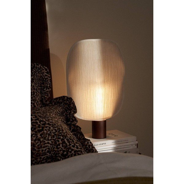 Кафява/кремава хартиена настолна лампа (височина 44 cm) Mai Le – Ellos Home-image-1