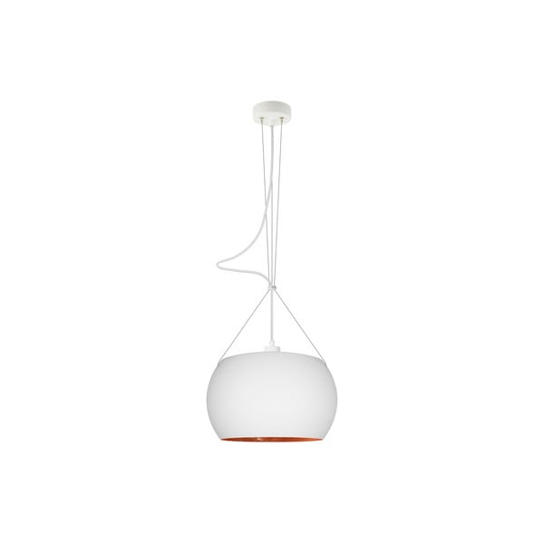 Světlo MOMO, opal matte copper/white/white