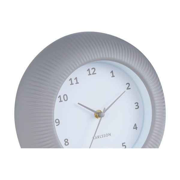 Стенен часовник ø 25 cm Tender Rib – Karlsson-image-4