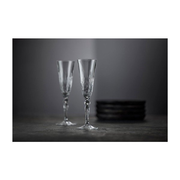Чаши в комплект 4 бр. за сект 160 ml Melodia – Lyngby Glas-image-3