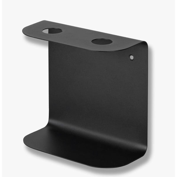 Черна стоманена стойка за монтиране на стена в банята Carry - Mette Ditmer Denmark
