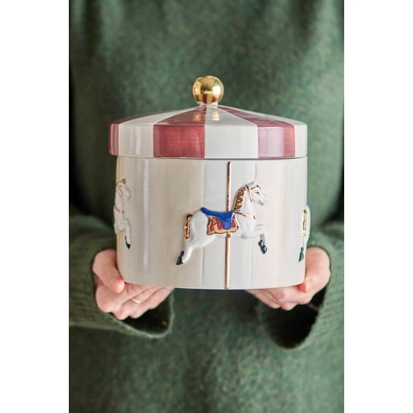 Глинена кутия за торти Merry-go-round – Bloomingville-image-1