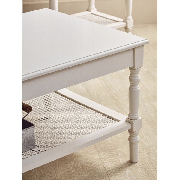 Бяла масичка за кафе 60x120 cm Heritage – Premier Housewares-image-3
