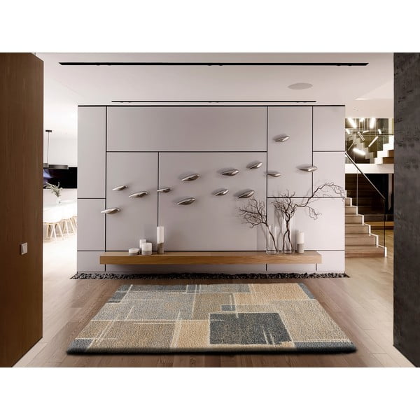 Сиво-бежов килим 160x230 cm Irati - Universal-image-1