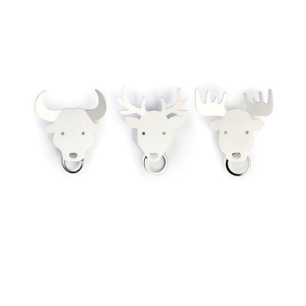 Věšák na klíče Moose, bílý-image-3