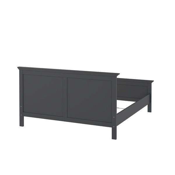 Сиво двойно легло 160x200 cm Paris – Tvilum-image-4