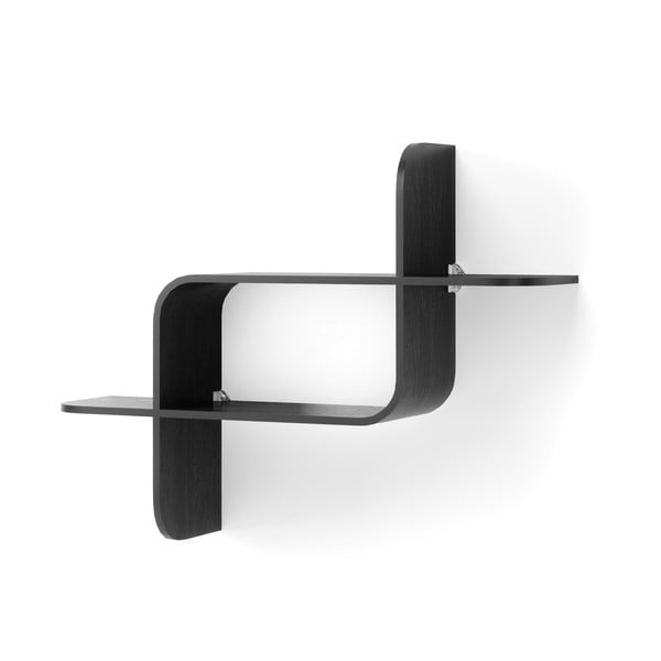 Черна етажерка от каучуково дърво 62 cm Montage - Umbra-image-2