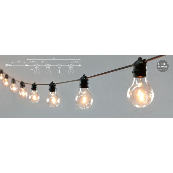 Светлинна верига брой крушки 10 бр. дължина 500 cm Link – Markslöjd-image-4