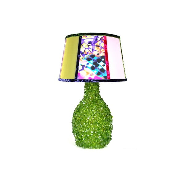 Stolní lampa Crystal Green