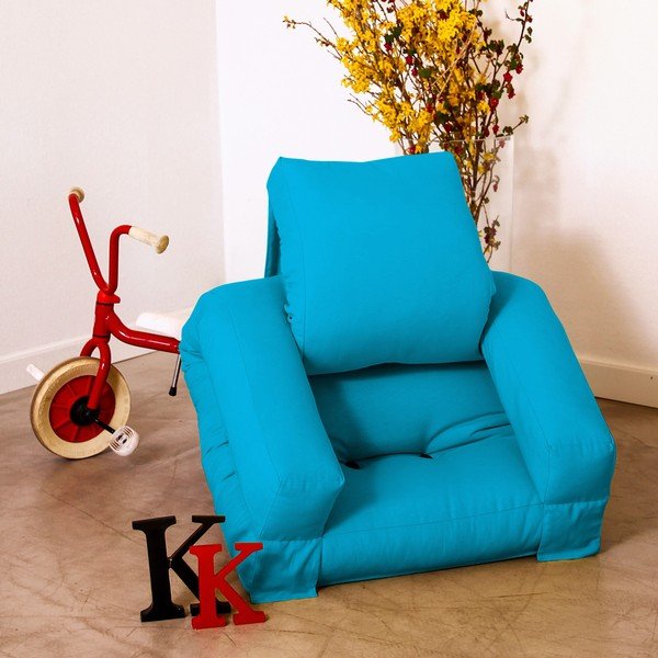Dětské křesílko Karup Baby Hippo Horizon Blue-image-1