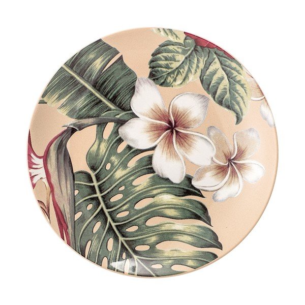 Керамична плитка чиния Jungle, ⌀ 20 cm Aruba - Bloomingville