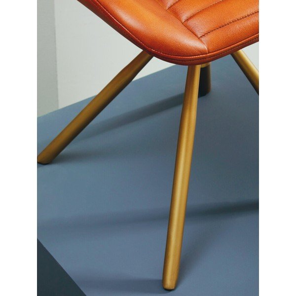 Кафява кожена табуретка Buffalo – Premier Housewares-image-4