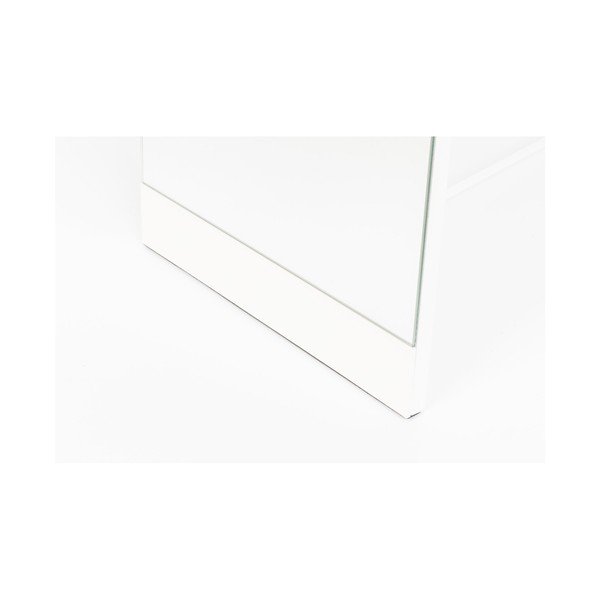 Бяла подова огледална стойка - White Label-image-4