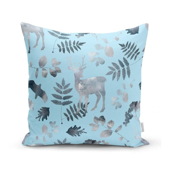 Комплект от 4 коледни калъфки за възглавници и покривка за маса Winter Wonderland - Minimalist Cushion Covers-image-1