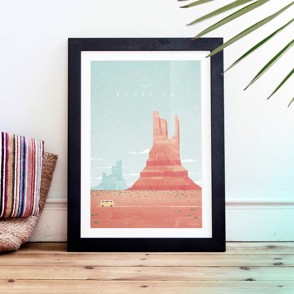 Плакат , A2 Route 66 - Travelposter-image-1