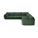 Тъмнозелен ъглов диван (променлив) Vanda - Mazzini Sofas