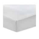 Класически сив чаршаф от памучен сатен, 135 x 190 cm - Bianca