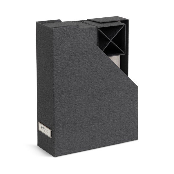 Картонени органайзери в комплект от 4 бр. Hugo Canvas Paper Laminate – Bigso-image-3