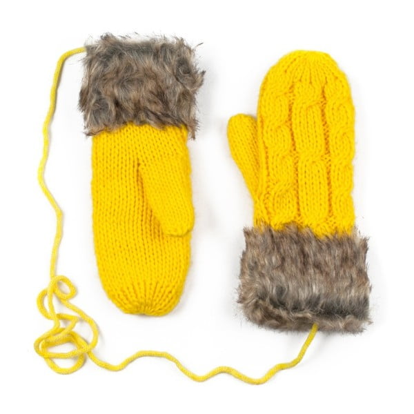 Žluté rukavice Dolores