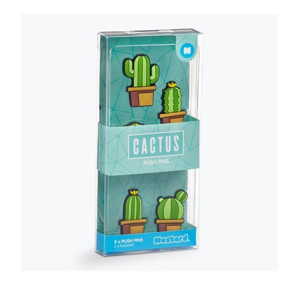 Комплект от 5 кактусови щипки - Just Mustard-image-1