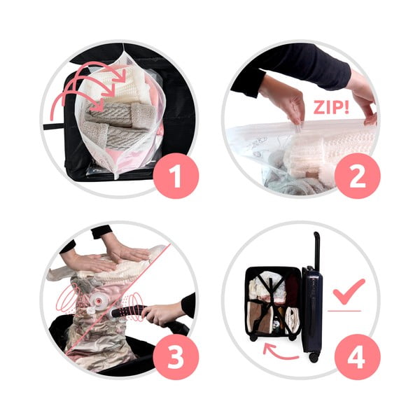 Куфар за пътуване, размер XL Luna - Compactor-image-3