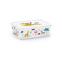 Бяла пластмасова детска кутия за съхранение 55x39x16 cm C Box Style – KIS