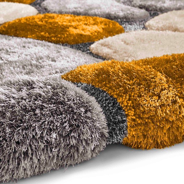 Сив и жълт килим Скала, 150 x 230 cm Noble House - Think Rugs-image-4