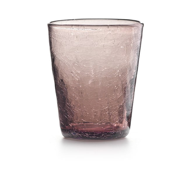 Set 6 ks sklenic Fade Ice, fialový