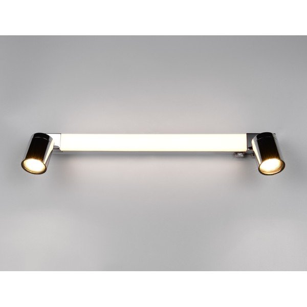 LED стенна лампа в лъскаво сребристо Enrico – Trio-image-3