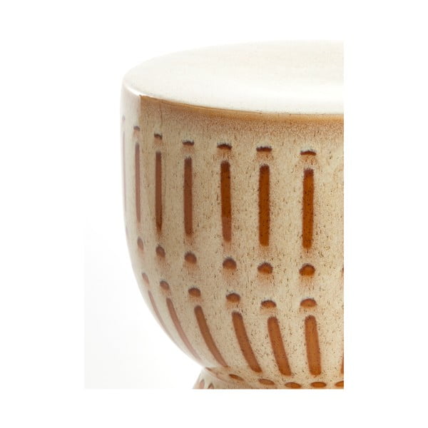 Керамична кръгла странична масичка ø 28,5 cm Finca – Light & Living-image-3