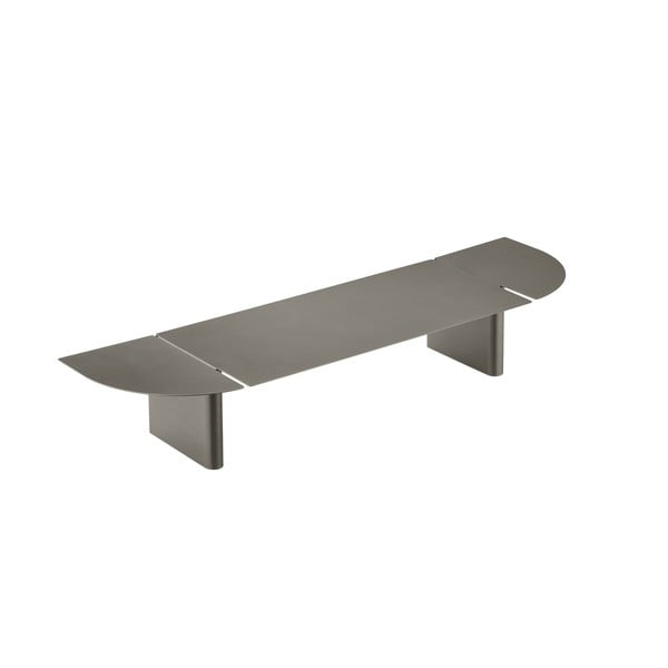 Сив стоманен стенен рафт 80 cm Oru – Blomus-image-3