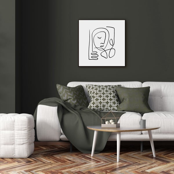 Картина 50x50 cm Linear Face – Styler-image-1