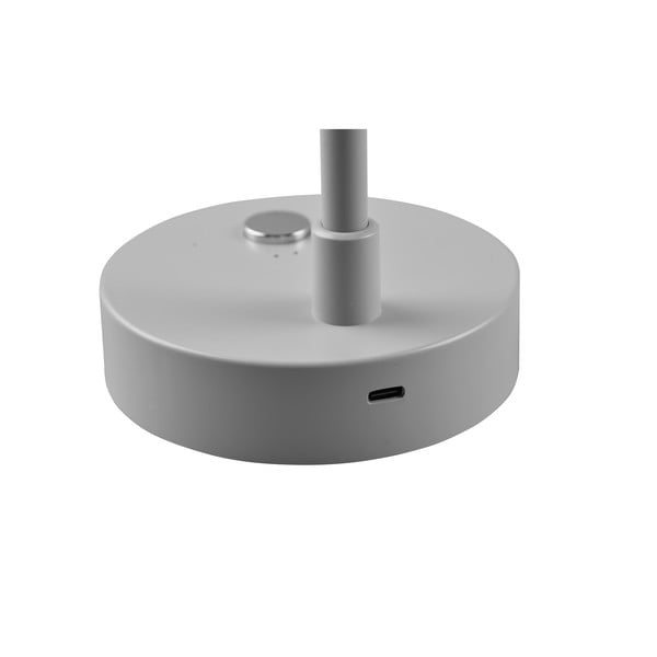 Светлосива настолна LED лампа с възможност за димиране (височина 28 cm) Lenny - Trio-image-4