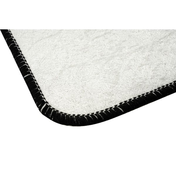 Бяла/черна постелка за баня 60x40 cm Little Cats - Foutastic-image-2