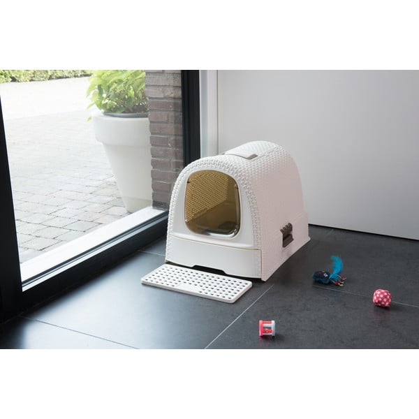 Бяла тоалетна за котки Vintage - Curver-image-1