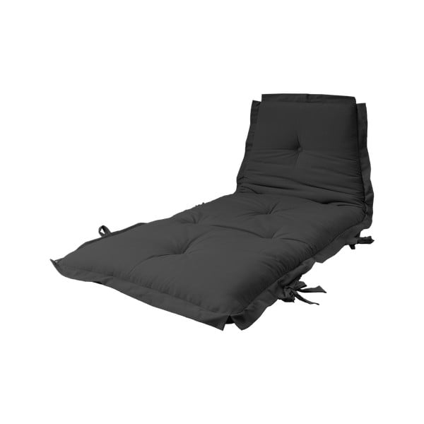 Променлив футон Sit&Sleep Dark Grey, 80 x 200 cm - Karup Design