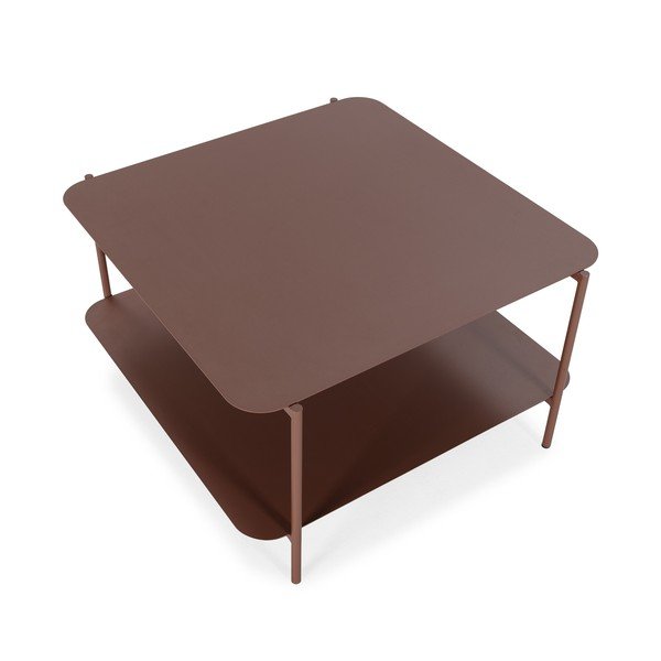 Теракотена метална масичка за кафе 70x73 cm Beatrix – MOME-image-3