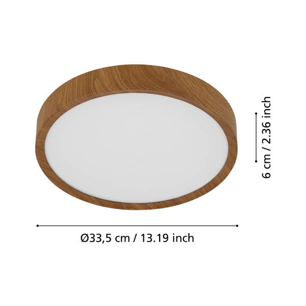 Кафяво LED осветително тяло за таван MUSURITA – EGLO-image-3