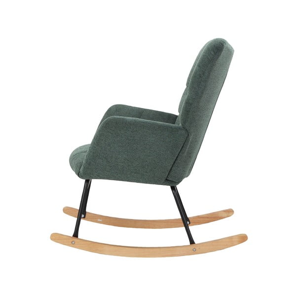 Зелено люлеещо се кресло Elza – Støraa-image-2