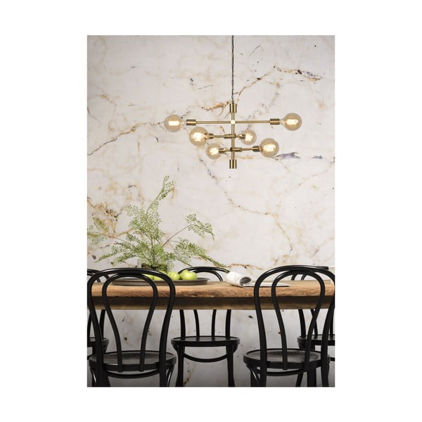 Окачено осветително тяло в златисто за 6 крушки Nashville - it's about RoMi-image-1