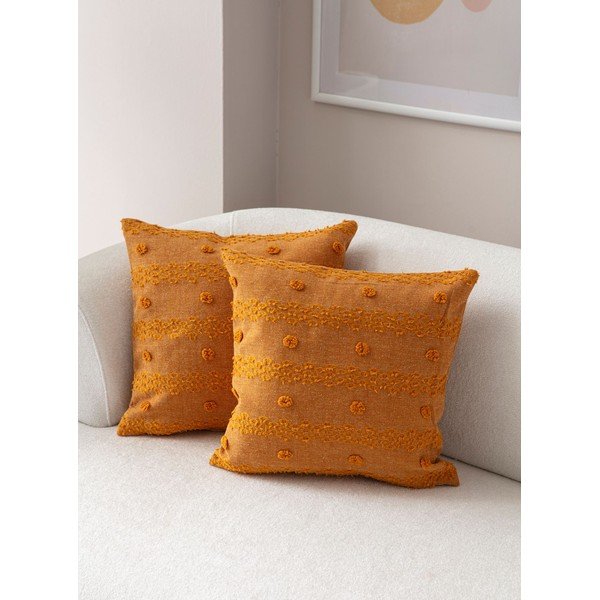 Калъфки за възглавници в комплект от 2 бр. 43x43 cm Tuffet – Mioli Decor-image-1