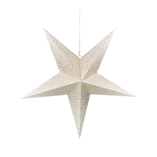 Декоративна звезда от бяла хартия Magica. ⌀ 60 см - Butlers