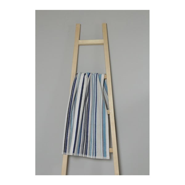 Памучна кърпа на сини райета Spa, 50 x 90 cm - My Home Plus