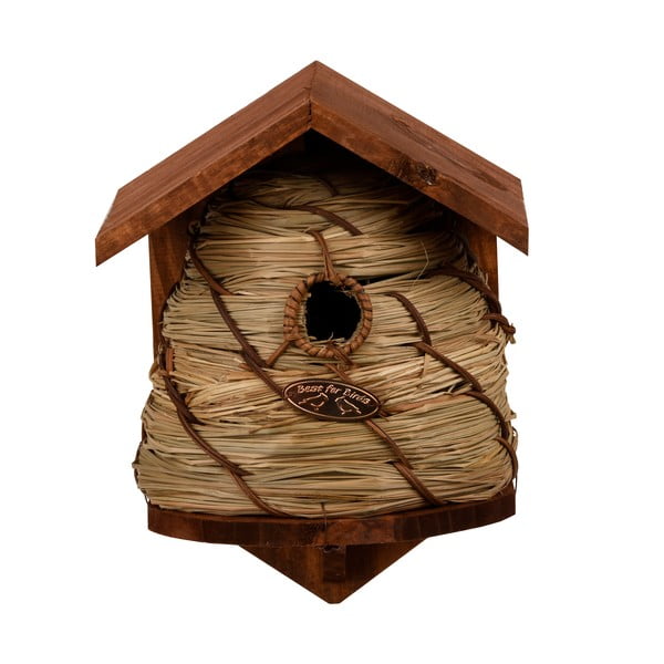 Къщичка за птици от дърво и тръстика Hive – Esschert Design