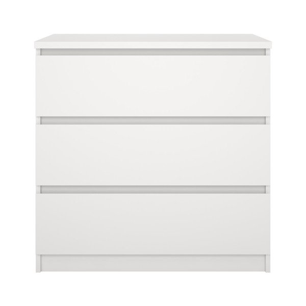 Бял скрин 77x76x50 cm Naia – Tvilum-image-3