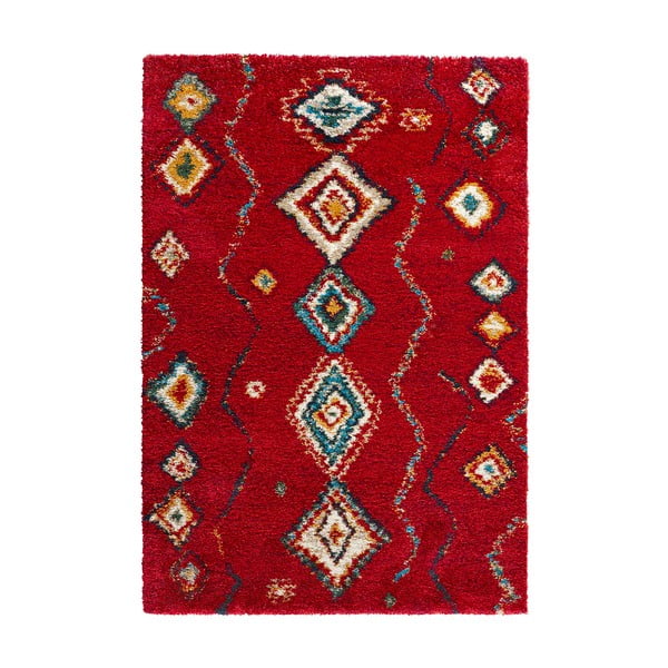 Червен килим , 160 x 230 cm Geometric - Mint Rugs