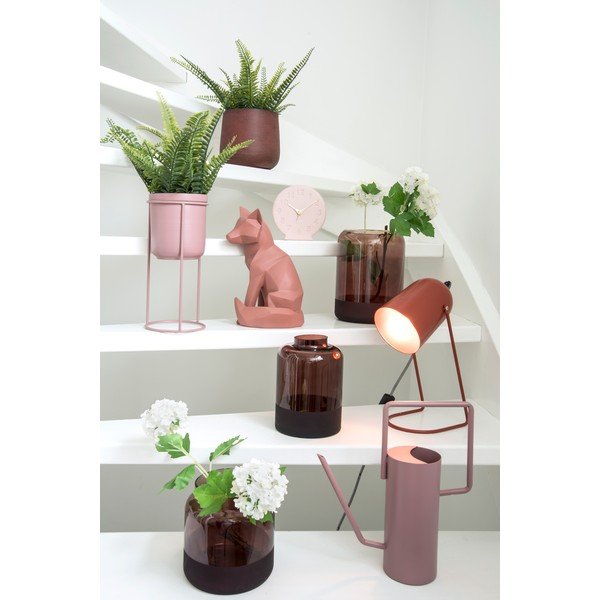 Светлорозов метален чайник, височина 29 cm Grace - PT LIVING-image-1