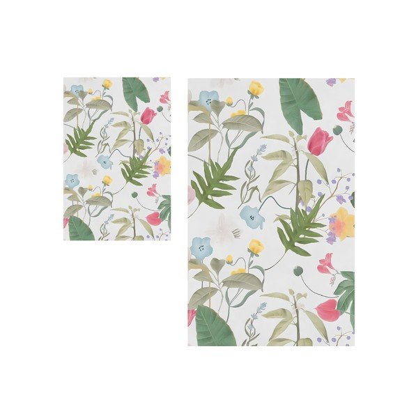 Килими за баня в комплект 2 бр. 60x100 cm Floral – Mila Home