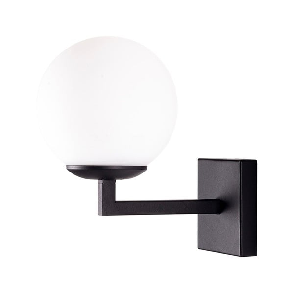 Черна метална стенна лампа ø 15 cm Profil - Squid Lighting-image-2